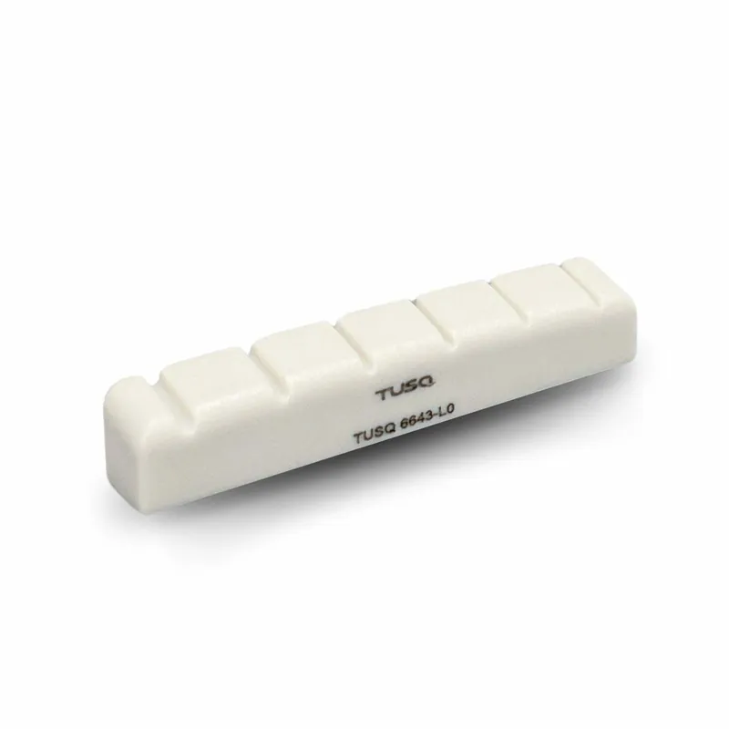 TUSQ PQ-6643-L0 - Slotted Guitar Nut (43 x 6 mm) - Electric, P-Style / I-Style, Flat, Lefthand Top-Seller