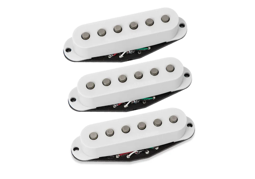 Neuheit Seymour Duncan Hot Chicken Strat - Pickup Set - White