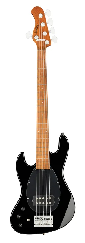 Sadowsky MetroExpress 21-Fret Vintage M Bass, Roasted Maple Fingerboard, 5-String, Lefthand - Solid Black High Polish Abverkauf