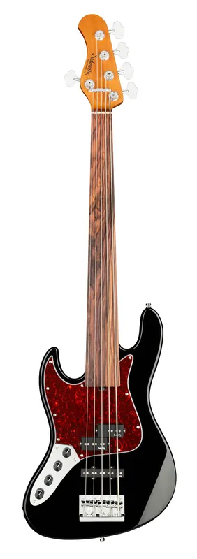 Beliebt Sadowsky MetroExpress 21-Fret Hybrid P/J Bass, Morado Fingerboard, 5-String, Fretless, Lefthand - Solid Black High Polish