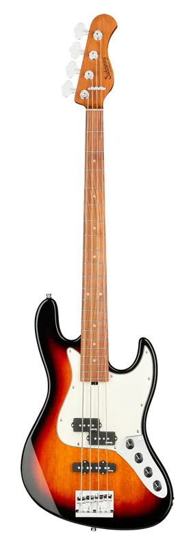 Garantierte Lieferung Sadowsky MetroExpress 21-Fret Hybrid P/J Bass, Morado Fingerboard, 4-String - Tobacco Sunburst Transparent High Polish