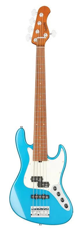 Sadowsky MetroExpress 21-Fret Hybrid P/J Bass, Morado Fingerboard, 5-String - Solid Ocean Blue Metallic High Polish Top-Preis