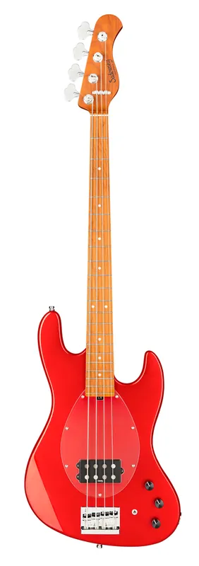 Sadowsky MetroExpress 21-Fret Vintage M Bass, Roasted Maple Fingerboard, 4-String - Solid Candy Apple Red Metallic High Polish Schneller Versand