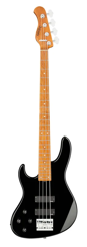 Begrenztes Angebot Sadowsky MetroExpress 24-Fret Modern Bass, Roasted Maple Fingerboard, 4-String, Lefthand - Solid Black High Polish