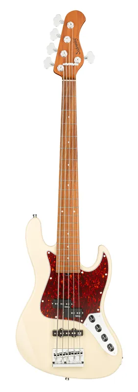 Sadowsky MetroExpress 21-Fret Hybrid P/J Bass, Morado Fingerboard, 5-String - Solid Olympic White High Polish Kostenloser Versand