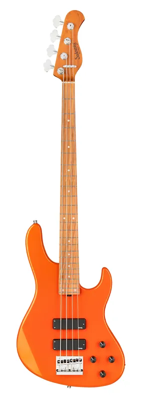 Sadowsky MetroExpress 24-Fret Modern Bass, Morado Fingerboard, 4-String - Solid Candy Apple Orange Metallic High Polish Jetzt Bestellen