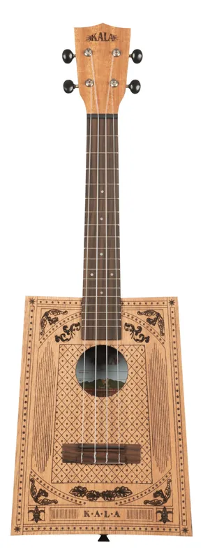 Top-Angebot KALA KA-CB-VICT-C - Victorian Cigar Box Concert Ukulele, with Bag