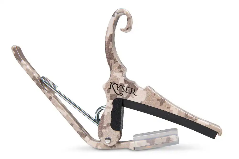Sichere Zahlung KYSER Quick-Change Capo Akustikgitarre KG6 desert camouflage