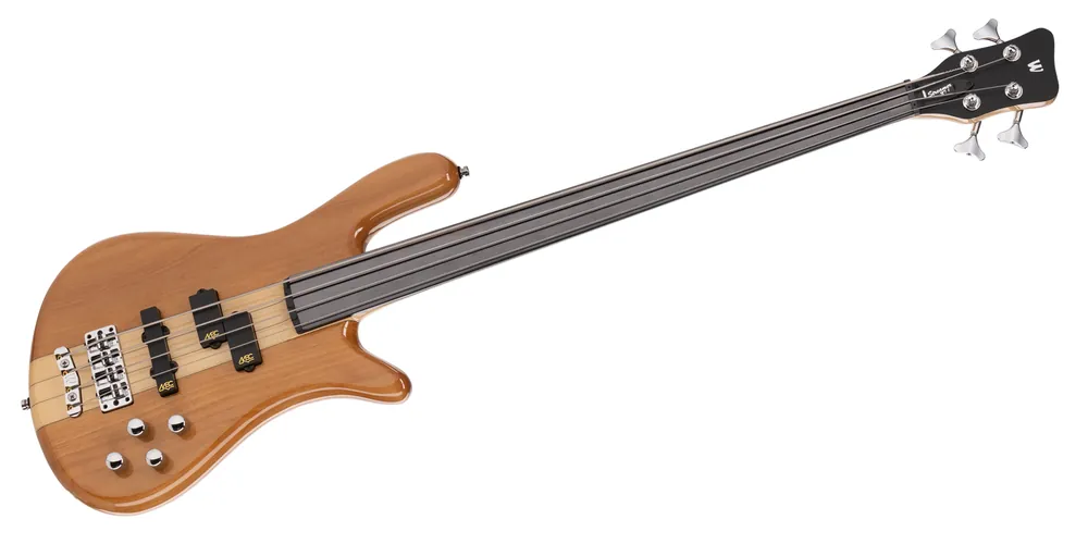 Warwick RockBass Streamer NT I, 4-String, Fretless - Natural Transparent High Polish Neu Im Sortiment