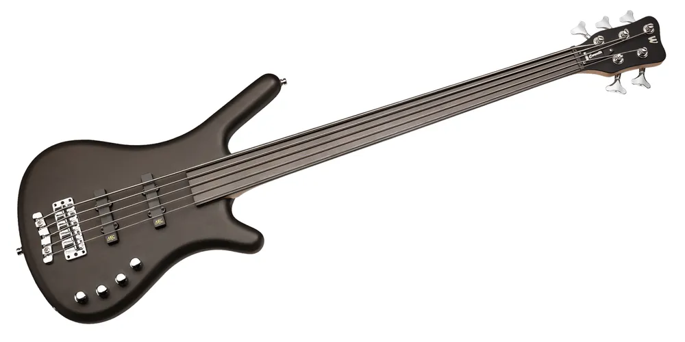 Warwick RockBass Corvette Basic, 5-String, Fretless - Nirvana Black Transparent Satin Kostenfreie Lieferung