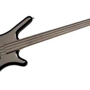 Warwick RockBass Corvette Basic, Medium Scale, 4-String, Fretless - Solid Black High Polish Billig
