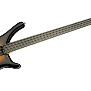 Warwick RockBass Infinity, 4-String, Fretless - Vintage Sunburst Transparent High Polish Echt