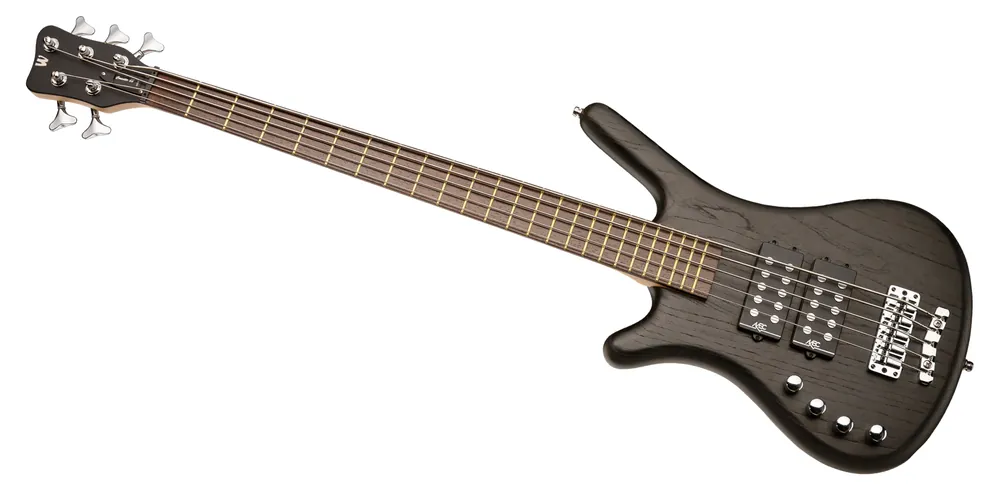Warwick RockBass Corvette $$, Lefthand, 5-String - Nirvana Black Transparent Satin Neue Kollektion