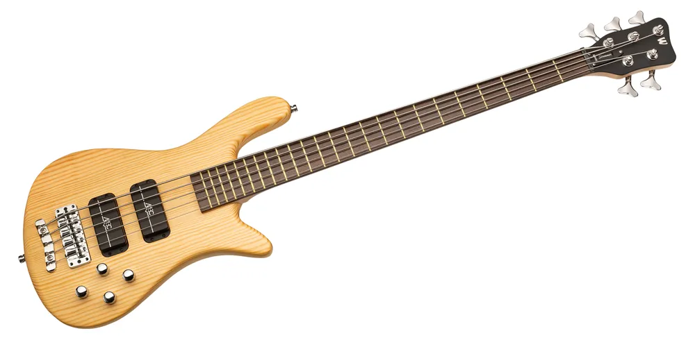 Jetzt Kaufen Warwick RockBass Streamer Standard, 5-String - Natural Transparent Satin