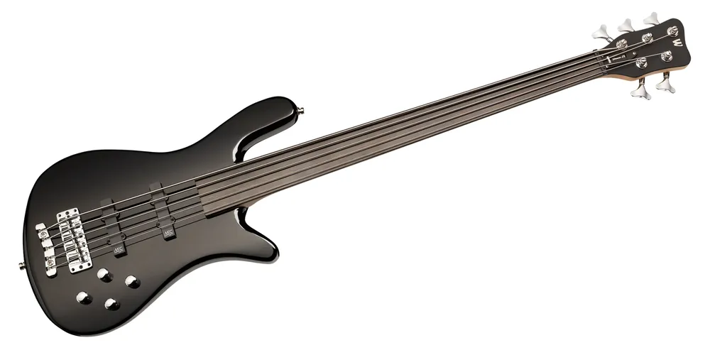 Warwick RockBass Streamer LX, 5-String, Fretless - Solid Black High Polish Bestpreis