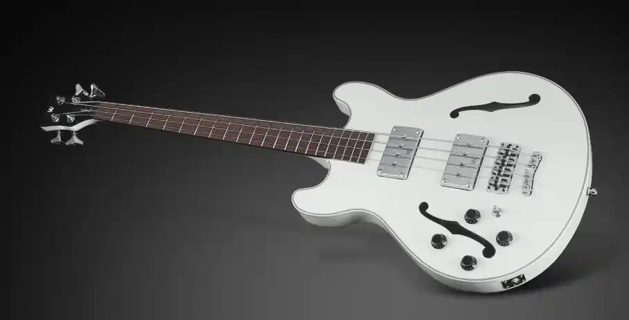 Warwick RockBass Star Bass, Lefthand, 4-String - Solid Creme White High Polish Neue Ware