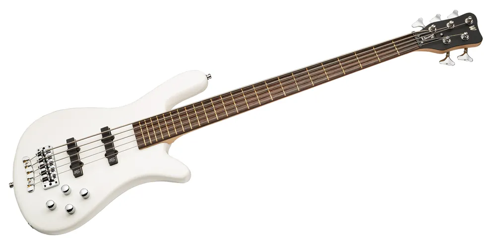 Schnäppchen Warwick RockBass Streamer LX, 5-String - Solid White High Polish