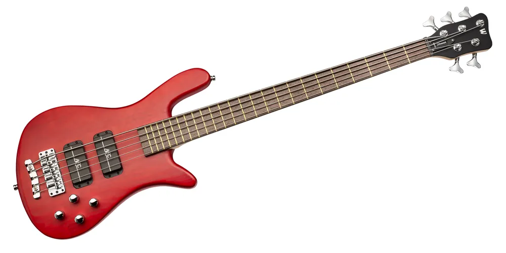 Kracherpreis Warwick RockBass Streamer Standard, 5-String - Burgundy Red Transparent Satin