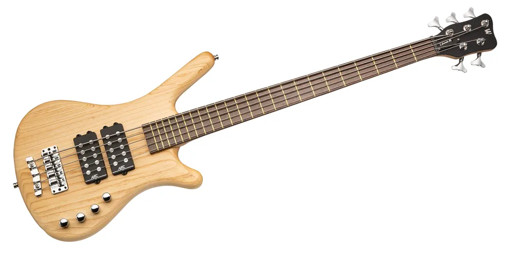 Highlight Warwick RockBass Corvette $$, 5-String - Natural Transparent Satin