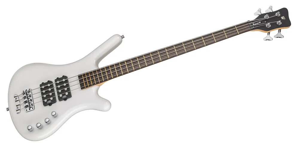 Wochenendangebot Warwick RockBass Corvette $$, 4-String - Solid White High Polish