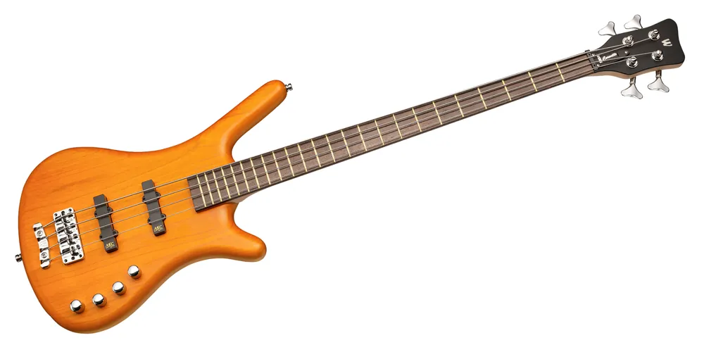 Warwick RockBass Corvette Basic, 4-String - Honey Violin Transparent Satin Zertifiziert