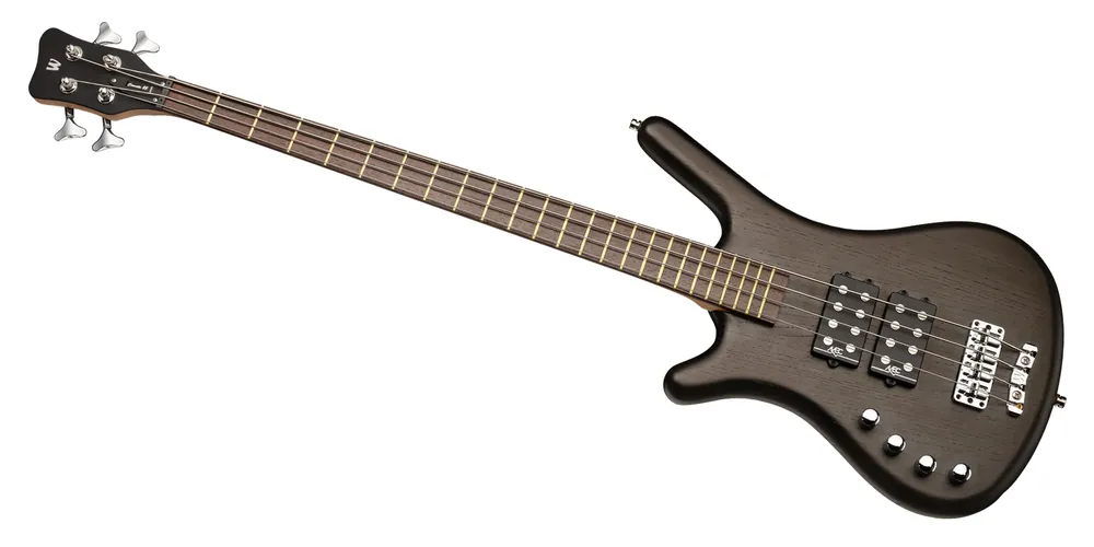 Beliebt Warwick RockBass Corvette $$, Lefthand, 4-String - Nirvana Black Transparent Satin
