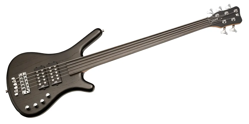 Warwick RockBass Corvette $$, 5-String, Fretless - Nirvana Black Transparent Satin Aktuell