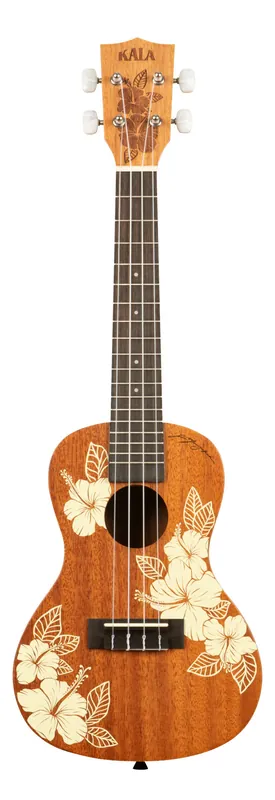 KALA KA-HIBISCUS-C - Hibiscus Mahogany Concert Ukulele, with Bag Ausverkauf