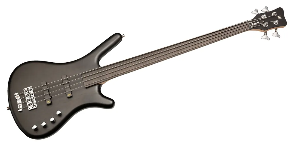 Warwick RockBass Corvette Basic, 4-String, Fretless - Nirvana Black Transparent Satin Heißes Angebot