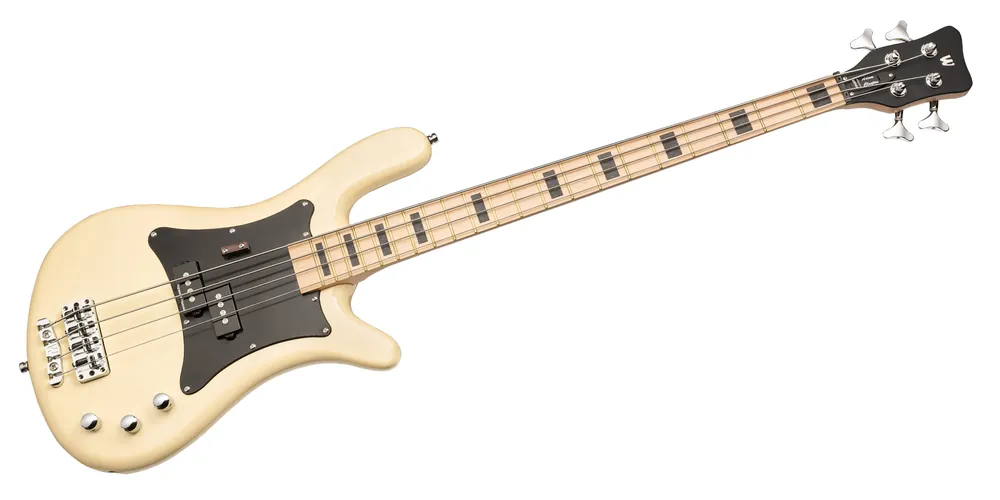 Neu Im Sortiment Warwick RockBass Artist Line Adam Clayton, 4-String - Creme White High Polish