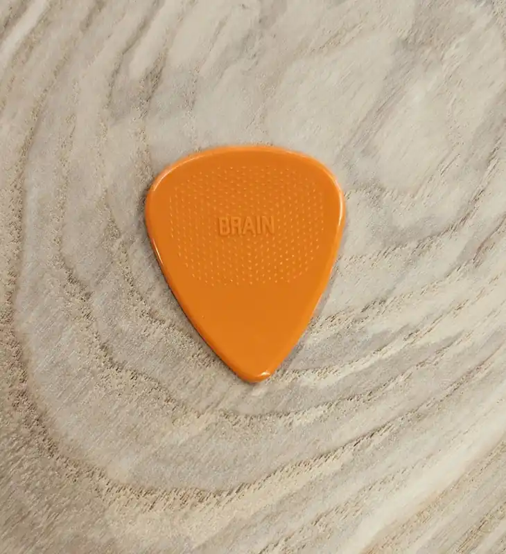 D'Andrea Snarling Dog Brain Picks - 351 Shape (TSDB351 1.14), 1.14 mm, Orange Echt
