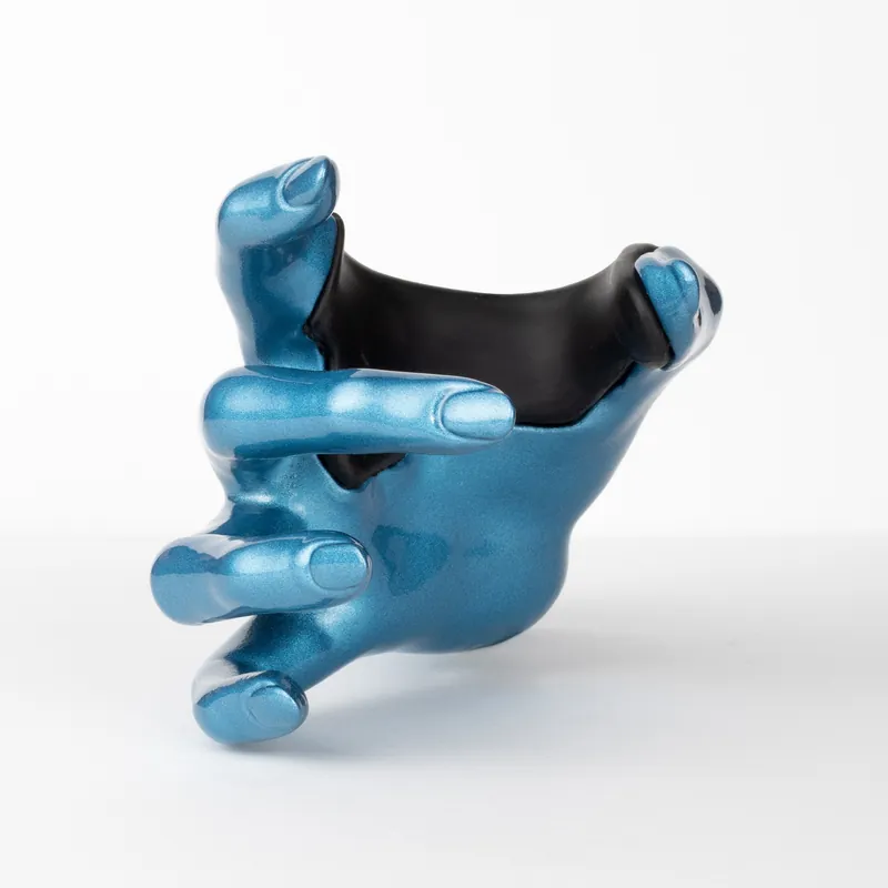 Expressversand GuitarGrip The Valkyrie, Placid Blue Metallic, Right