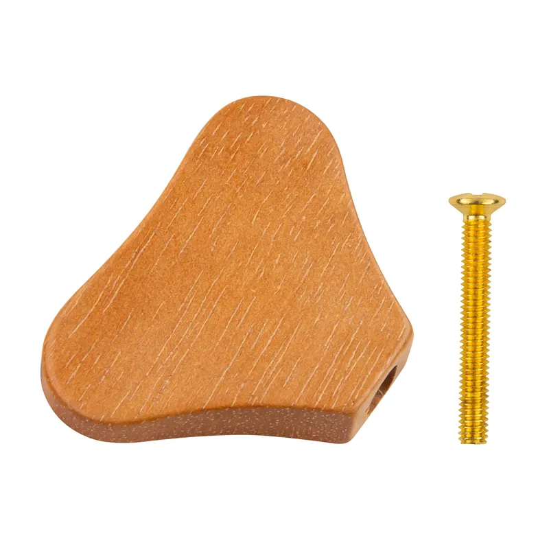 Abverkauf Warwick Parts - Wooden Peg for Warwick Machine Heads - White Ebony (with Gold Screw)