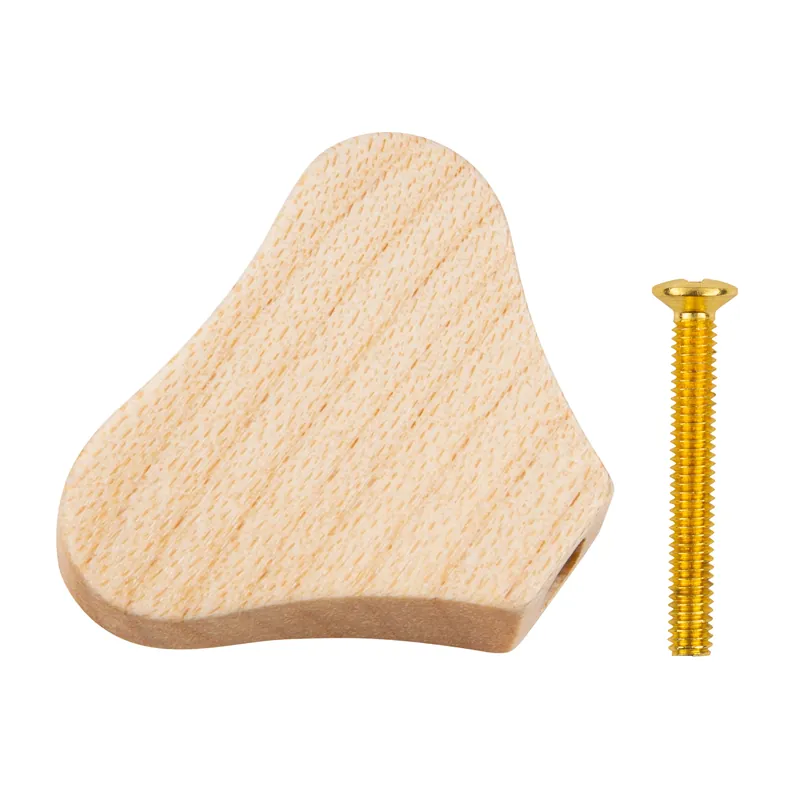 Neu Warwick Parts - Wooden Peg for Warwick Machine Heads - Flamed Maple (with Gold Screw)