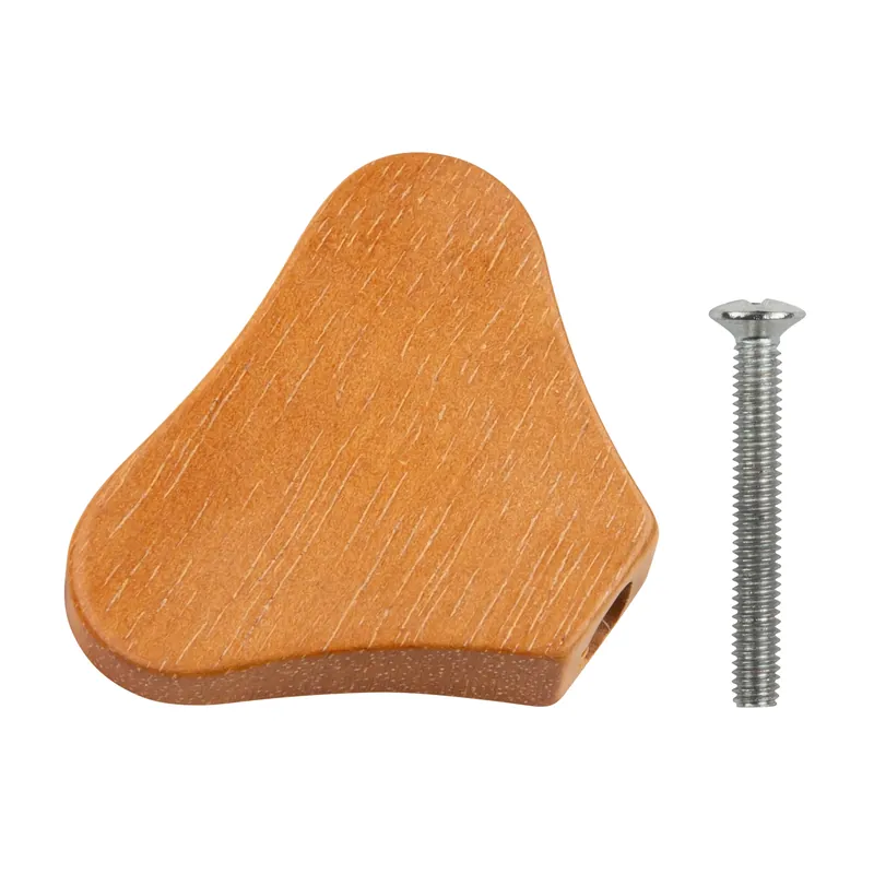 Neuheit Warwick Parts - Wooden Peg for Warwick Machine Heads - White Ebony (with Chrome Screw)