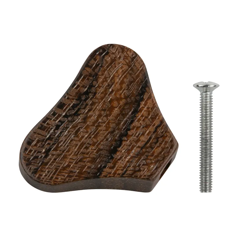 Warwick Parts - Wooden Peg for Warwick Machine Heads - Ziricote (with Chrome Screw) Preiswert