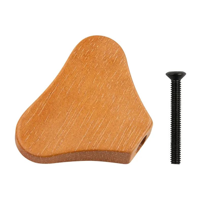 Warwick Parts - Wooden Peg for Warwick Machine Heads - White Ebony (with Black Screw) Neue Kollektion