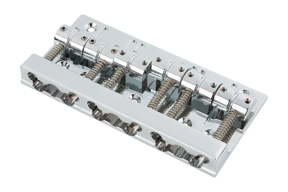 Preisreduziert Sadowsky Parts - MetroLine Quick Release Bridge, 18 mm, 6-String - Chrome