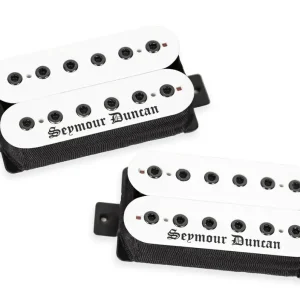 Top-Seller Seymour Duncan Black Winter Humbucker - Pickup Set - Blackened White