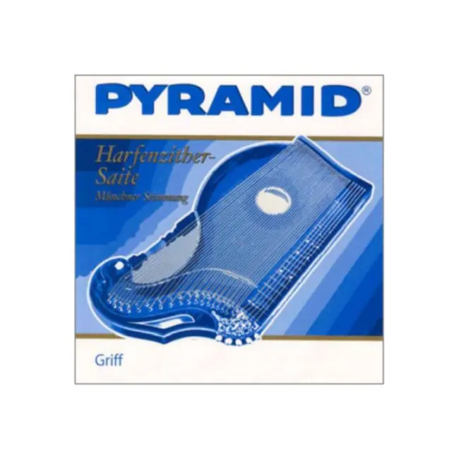 PYRAMID Zither-Saite Griff Satz Reinnickel-Flachdraht für elektrische Tonabnahme Günstig