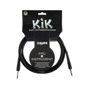 Klotz KIK6,0PP Instrumentenkabel 6m Neue Kollektion
