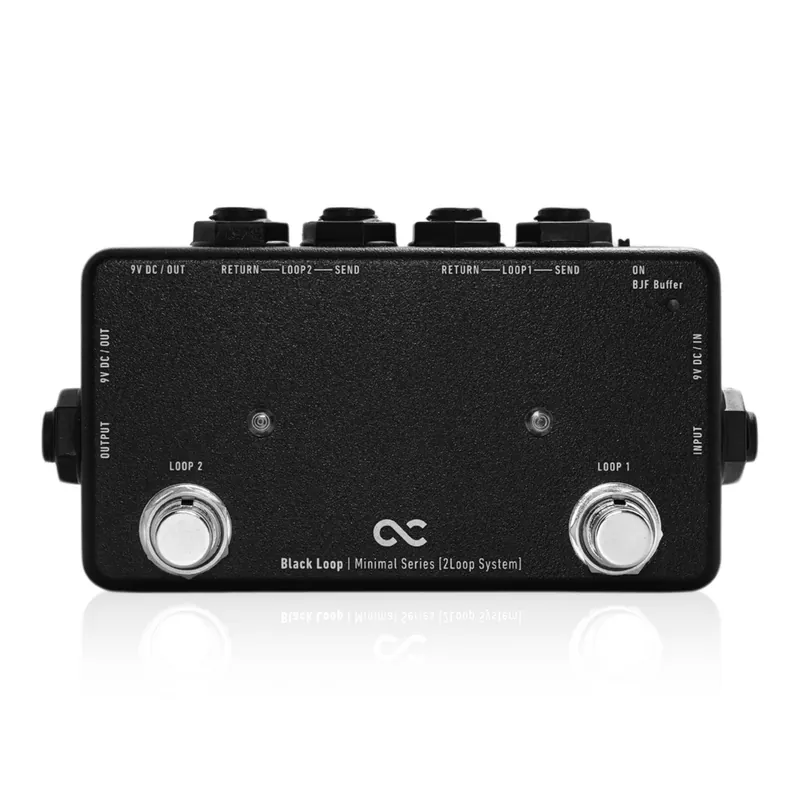 Neu Im Sortiment One Control Minimal Series Black Loop with BJF Buffer - A+B Switch / True Bypass Looper