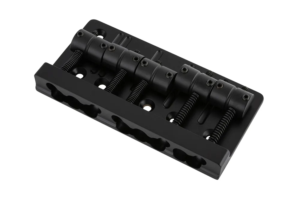 Sadowsky/Hipshot - MasterBuilt and Custom Shop Quick Release Bridge, 18 mm, 5-String - Black Abverkauf