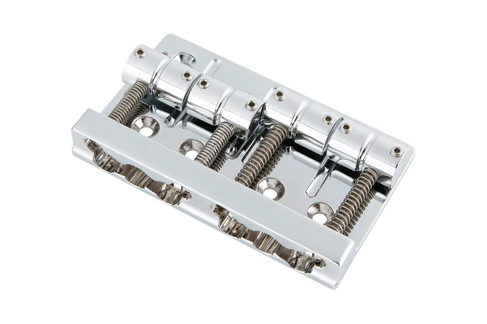 Sonderangebot Sadowsky/Hipshot - MasterBuilt and Custom Shop Quick Release Bridge, 20 mm, 4-String - Chrome