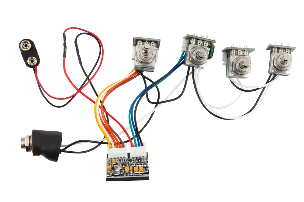 Sadowsky Parts - MetroLine & MasterBuilt complete VTC Electronics for Standard J/J, Hybrid P/J and Verdine White Artist Line Basses Begrenztes Angebot