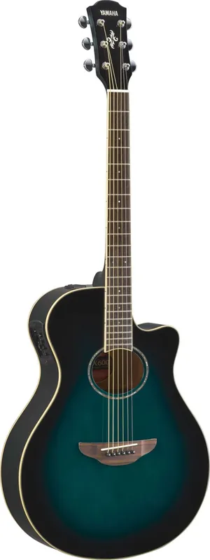 YAMAHA APX 600 Westerngitarre, Oriental Blue Burst Markenware