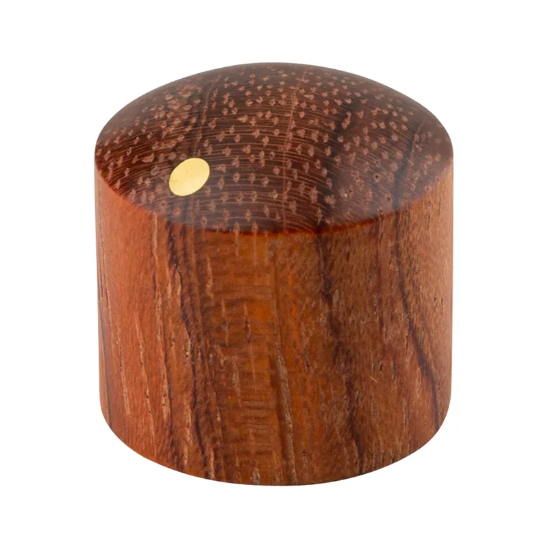 Framus & Warwick Parts - Wooden Dome Knob - Bubinga Pommele Geprüft