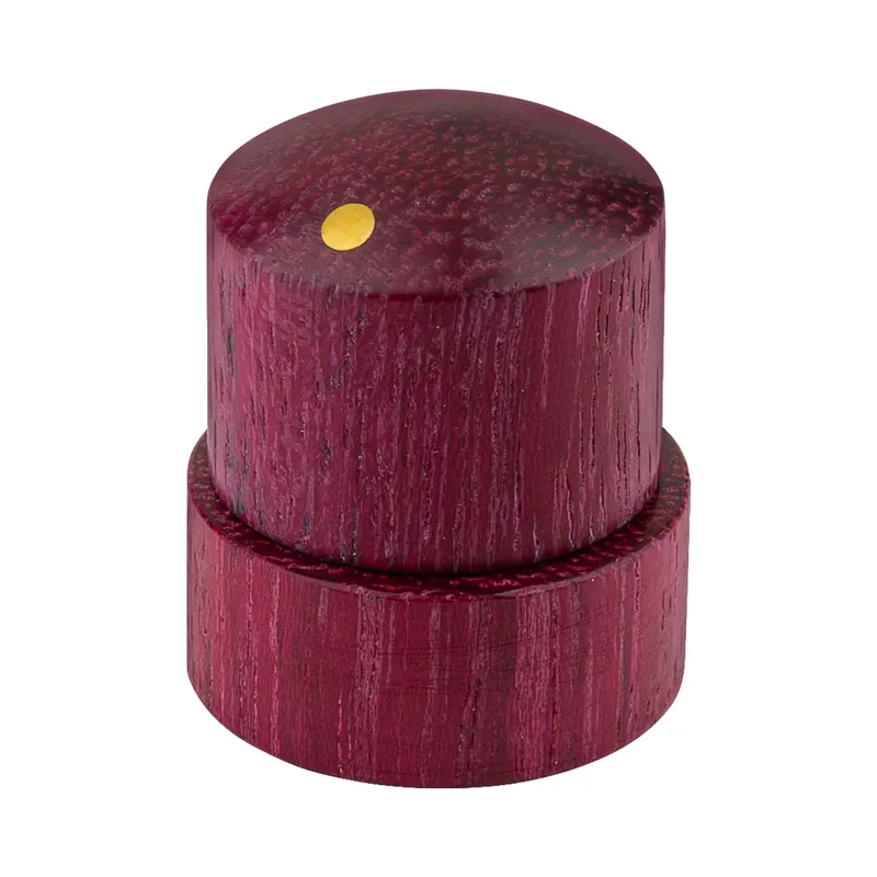 Framus & Warwick Parts - Stacked Wooden Dome Knob - Purpleheart Schnäppchen