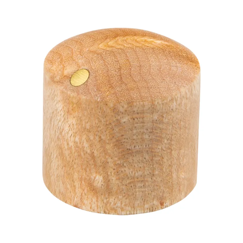 Highlight Framus & Warwick Parts - Wooden Dome Knob - Birdseye Maple
