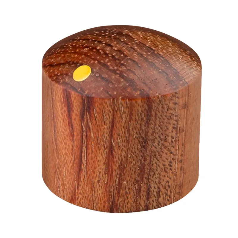 Rabatt Framus & Warwick Parts - Wooden Dome Knob - Swirly Bubinga